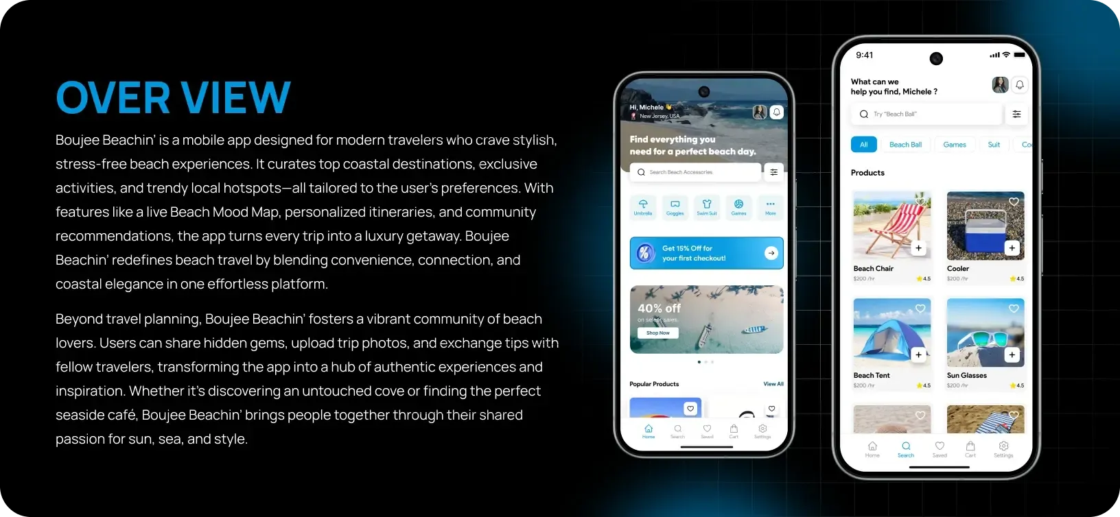 Boujee Beachin Mockup