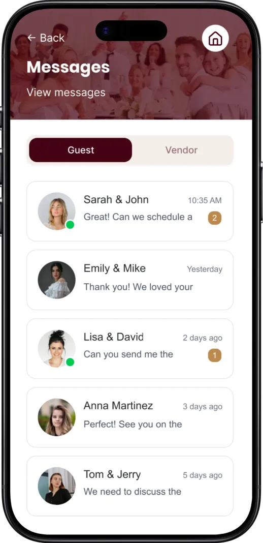 App Screens