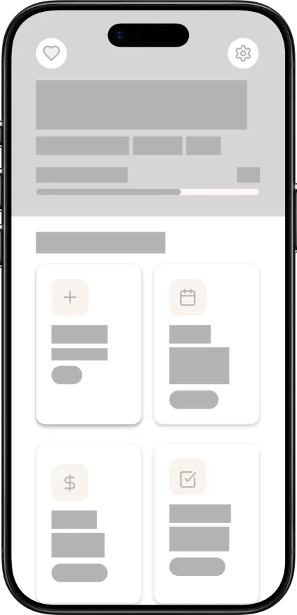 couple app Wireframe