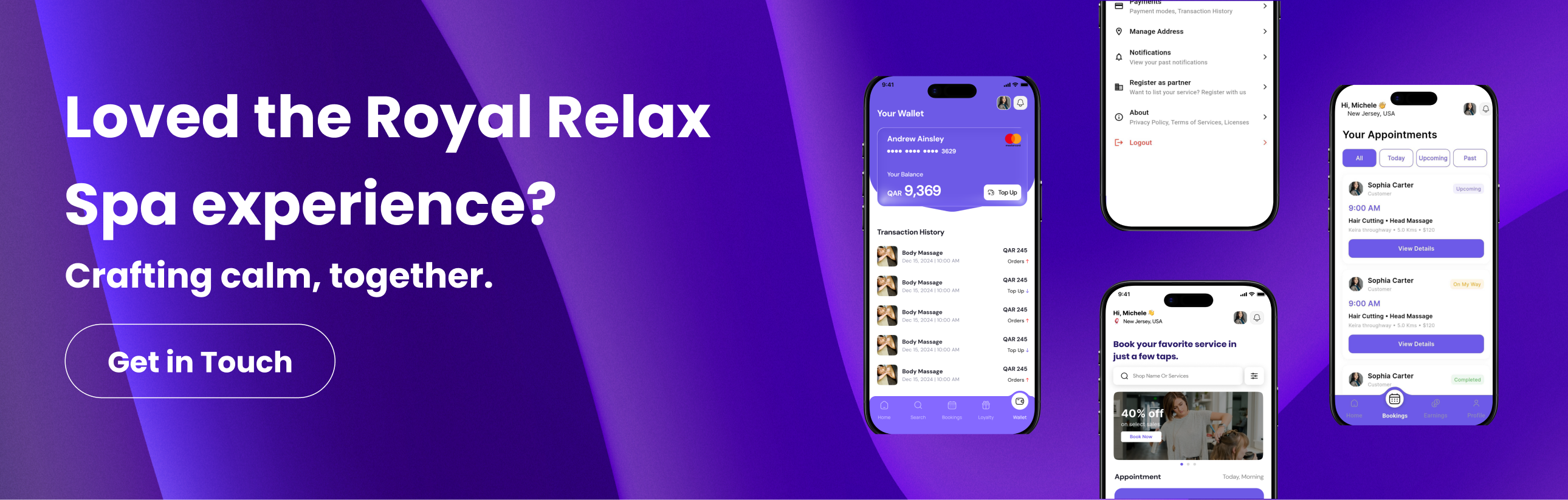 Royal Relax Spa Mockup