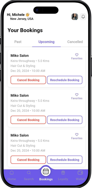 App Screens