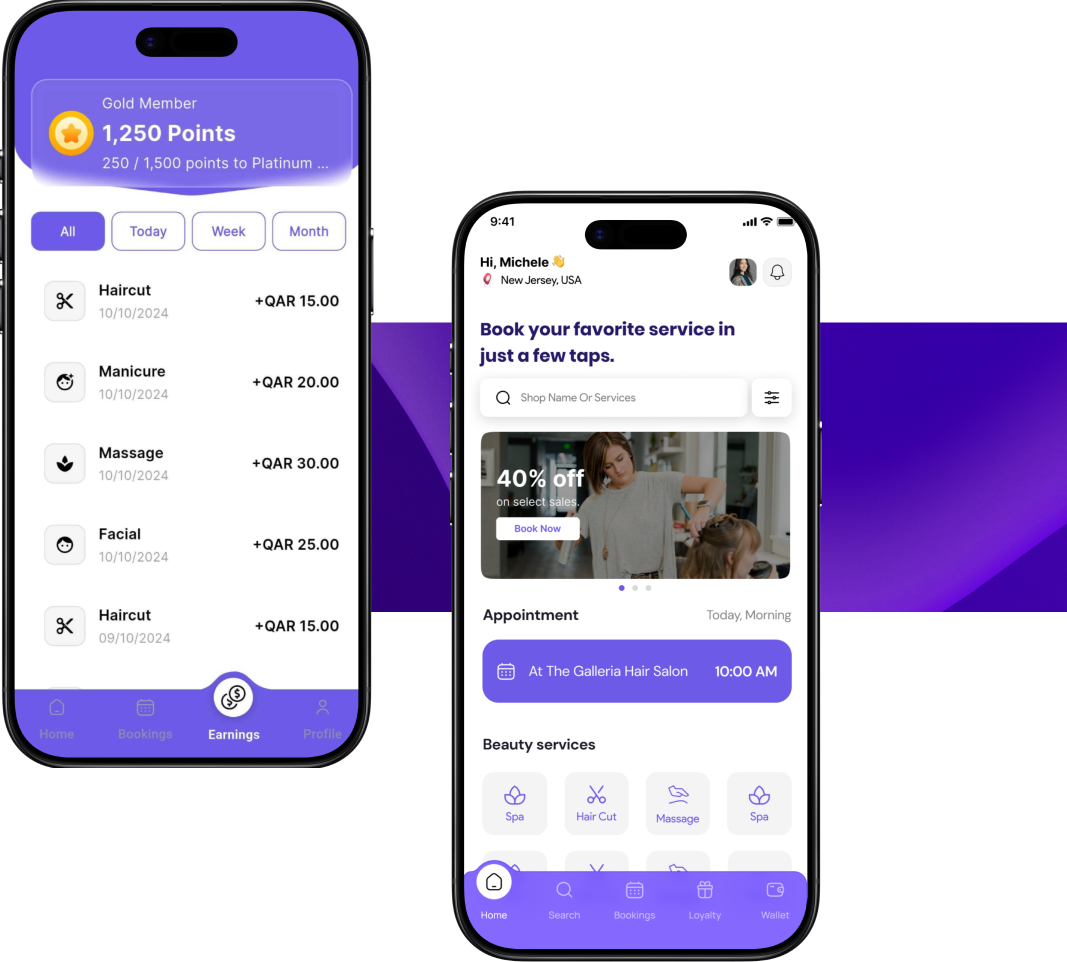 Royal Relax Spa UI/UX