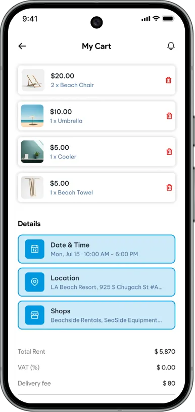 App Screens